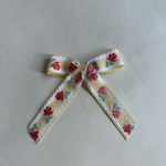 Sailor Bow // Yellow Pink Floral
