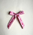 Sailor Bow // Pink and Red Floral