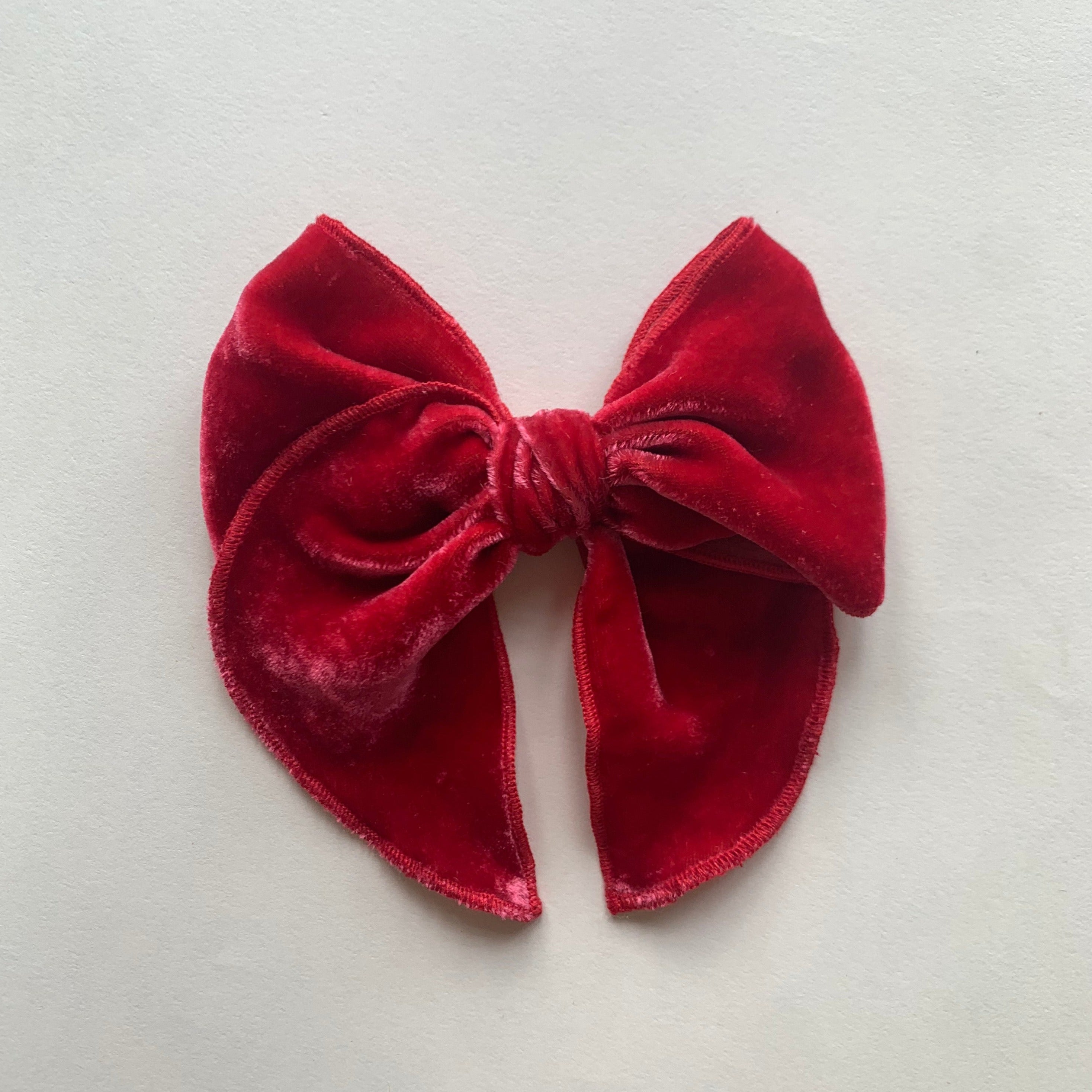 Sailor Bow // Red velvet