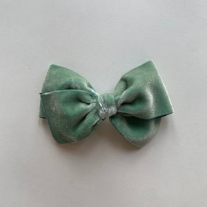 Large Velvet // Sage