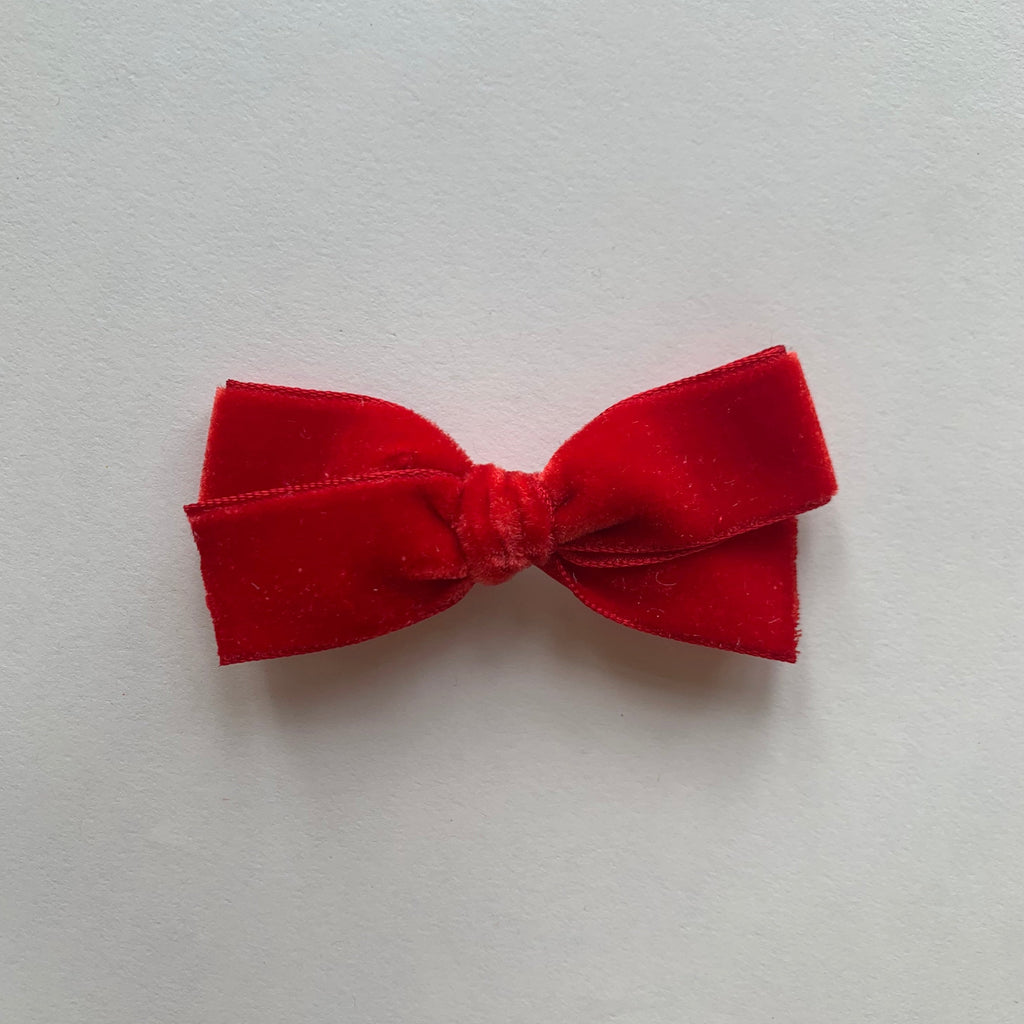 Small Velvet // Red