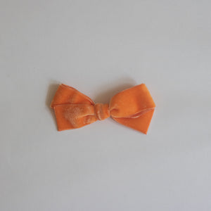 Small Velvet // orange