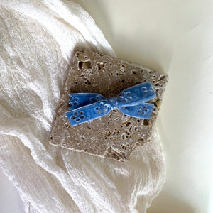 Petite Velvet // Blue Eyelet