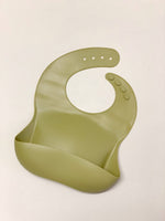 Silicone Bib // Olive